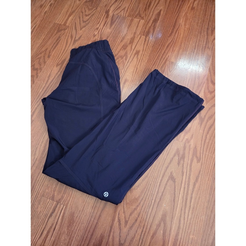 Lululemon Athletica Navy Blue Yoga Pants Athletic Activewear Size 4 LW5721S